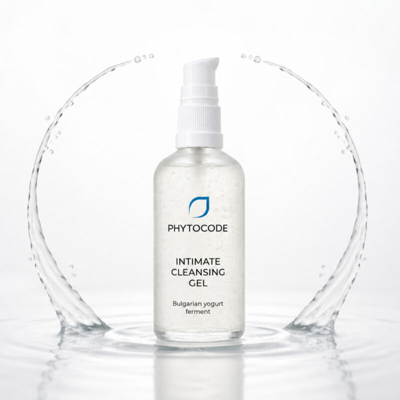 Probiotic Intimate Cleansing Gel in Glass Packaging – Glass Series