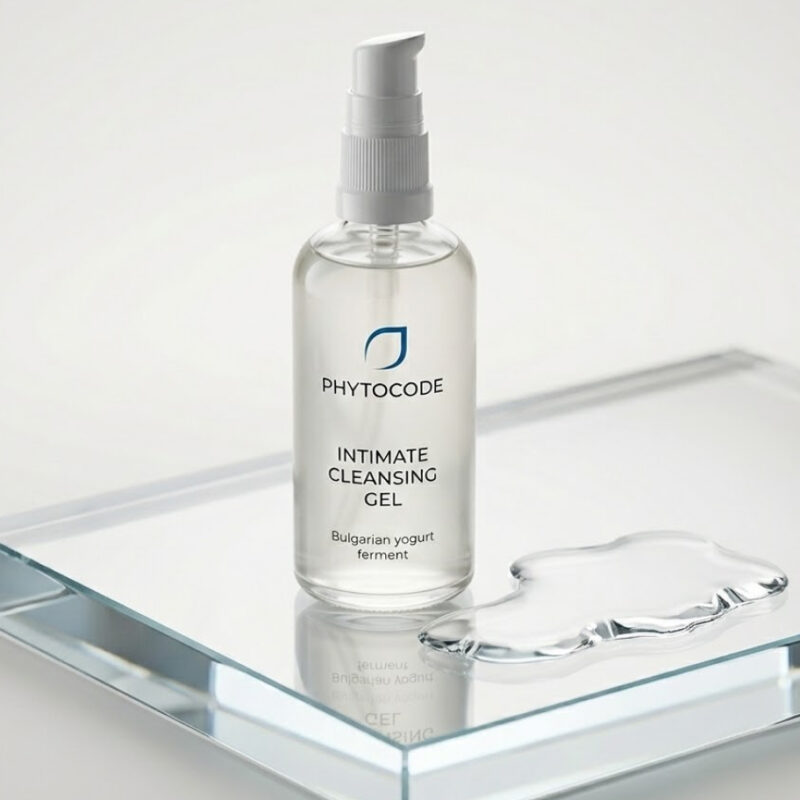 Probiotic Intimate Cleansing Gel in Glass Packaging – Glass Series