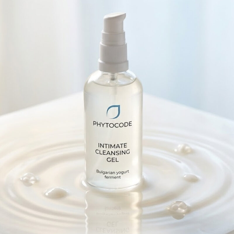Probiotic Intimate Cleansing Gel in Glass Packaging – Glass Series